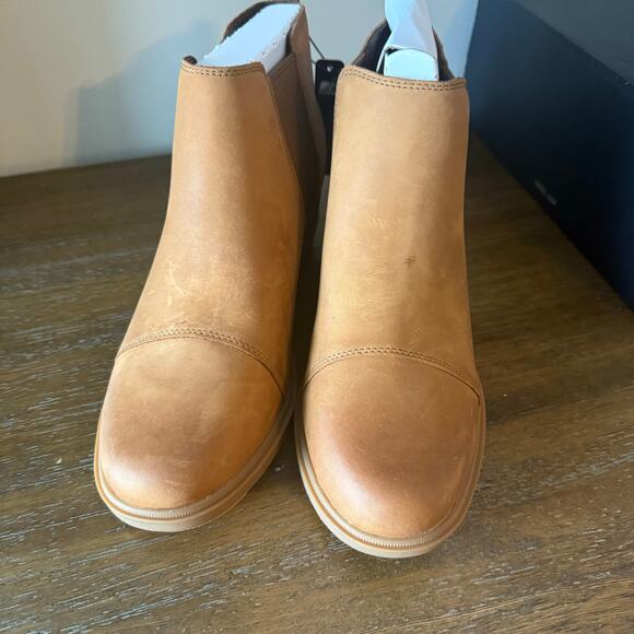 Sorel Woman’s Evie II Tan Chelsea Wedge Waterproof Winter Boot- Size 10.5 - Picture 2 of 9